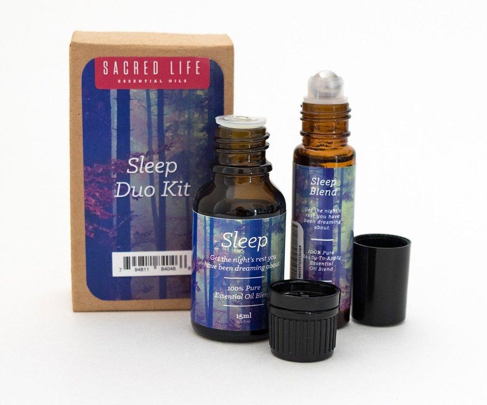 Sleep Duo Kit - Sleep Essential Oil Blend Kit (10ml & 15ml)