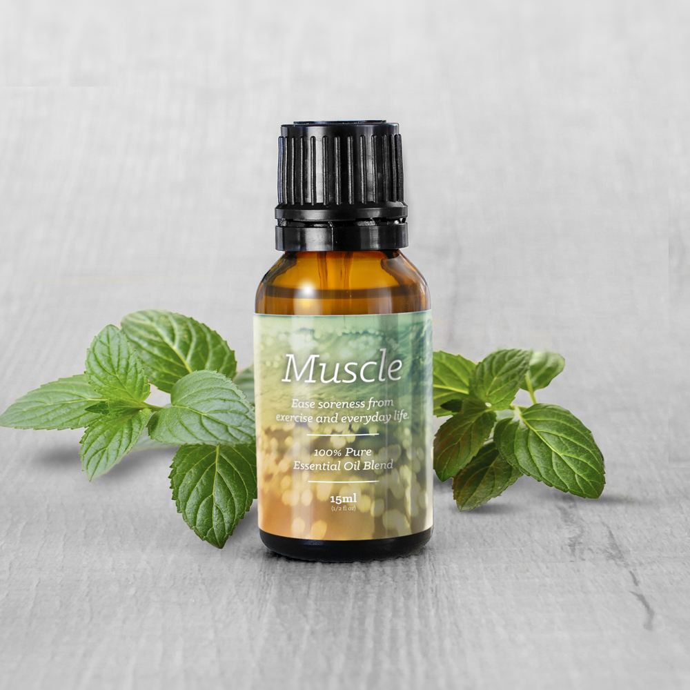 Muscle Essential Oil Blend (15ml)