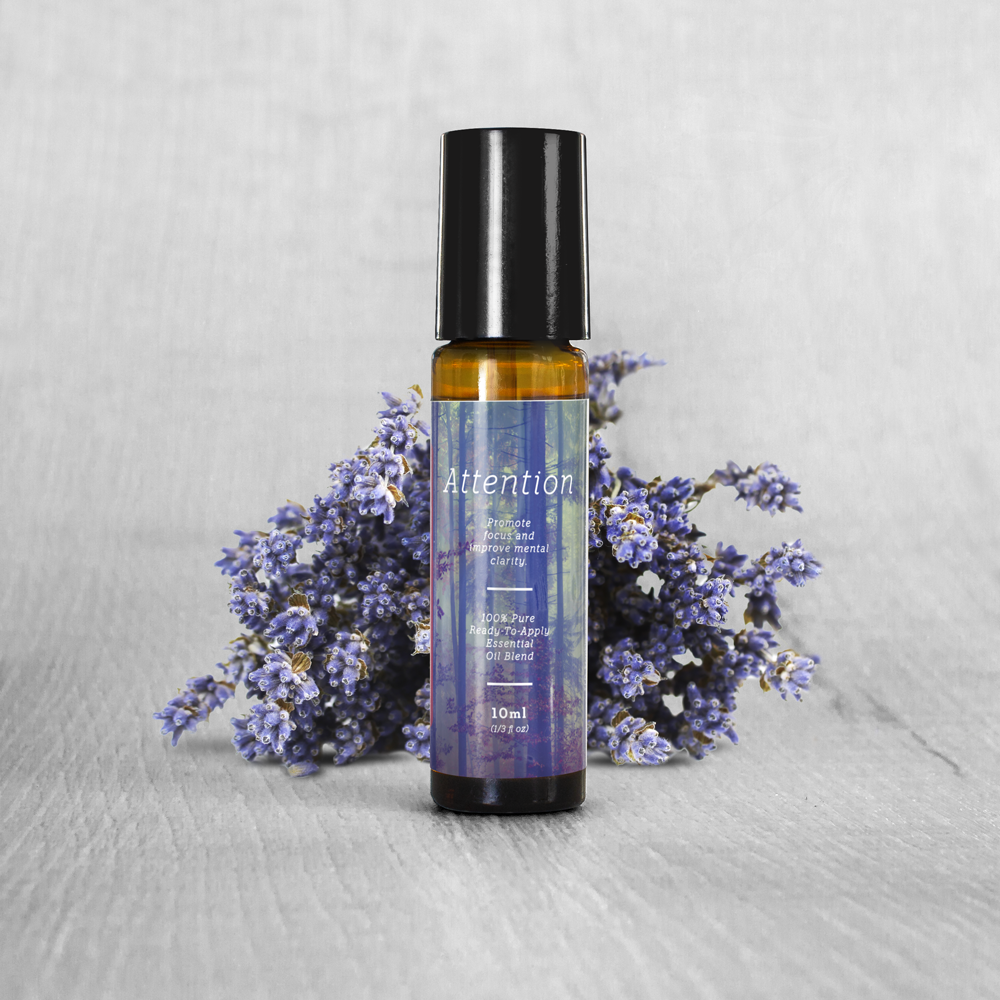 Attention Essential Oil Blend Roll-On (10ml)