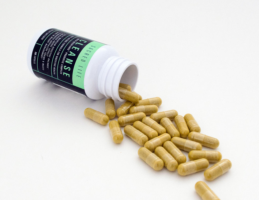 Cleanse + Probiotics Digestive Health Supplement | 30 Capsules