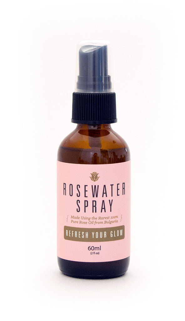 Rosewater Spray | Hydrate and Tone Face | Silky, Shiny Hair
